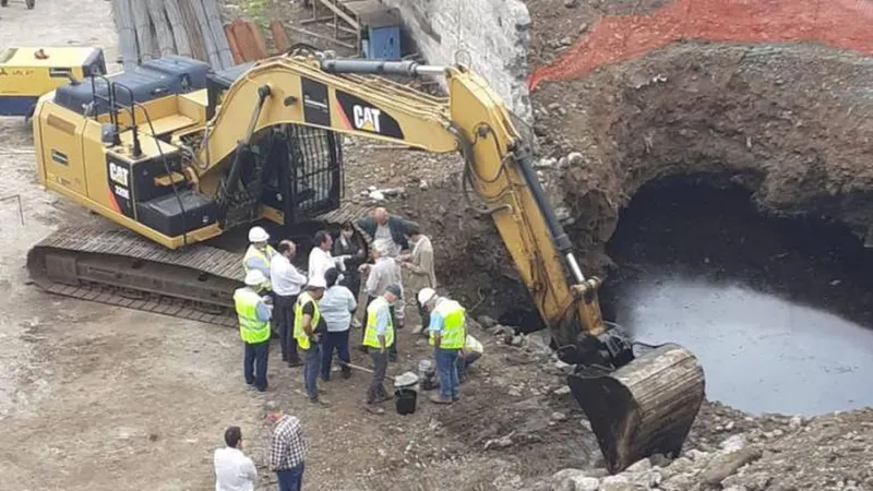 Contactada ontem pelo DIÁRIO, Susana Prada esteve esta tarde no local do incidente, com o responsável pela inspecção ambiental, mas ainda não respondeu às nossas perguntas. FOTO DR