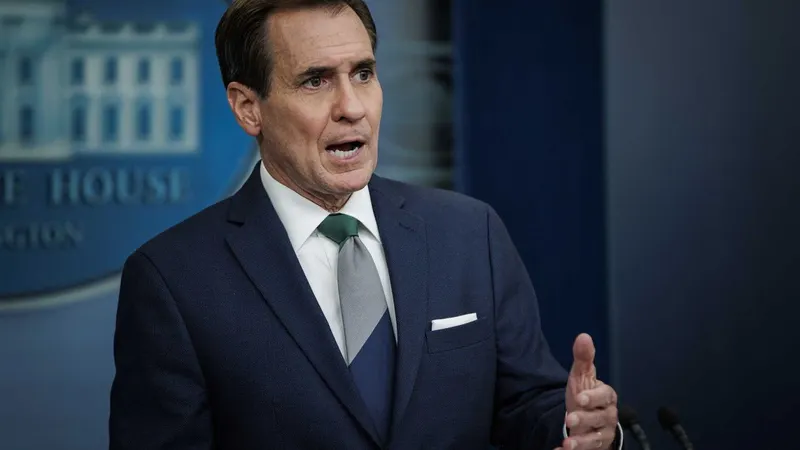 Coordenador de comunicação do Conselho de Segurança Nacional, John Kirby&nbsp;
