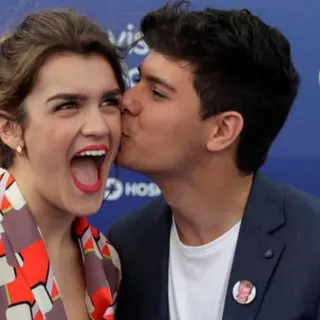 Amaia e Alfred de Espanha. Foto Rafael Marchante/Reuters