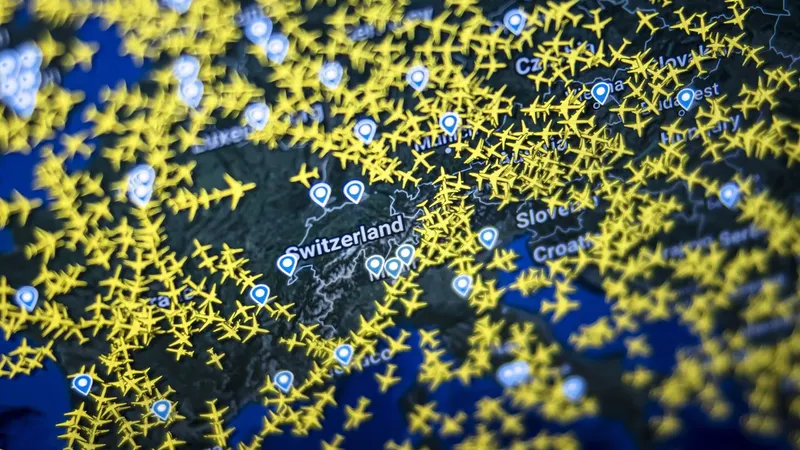 Foto&nbsp;EPA/MICHAEL BUHOLZER/Fligthradar24