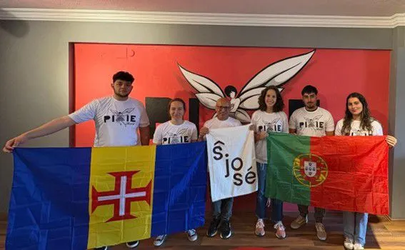 Colaboradores da Casa São José no último dia da formação sobre cyberbullying, no âmbito do programa Erasmus+.