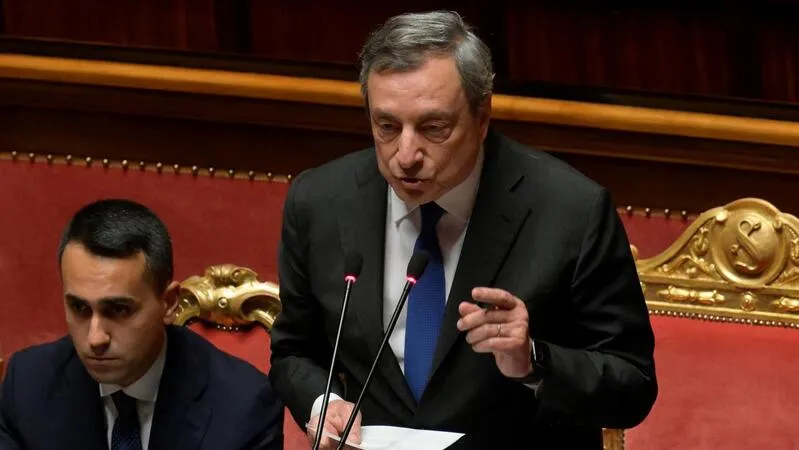 Primeiro-ministro italiano Mario Draghi