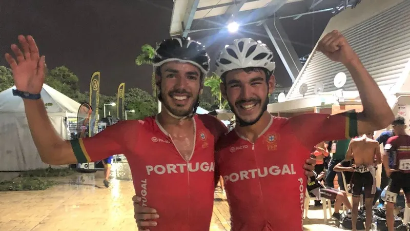 Marco Lira e Gonçalo Abreu festejam os resultados na Colômbia