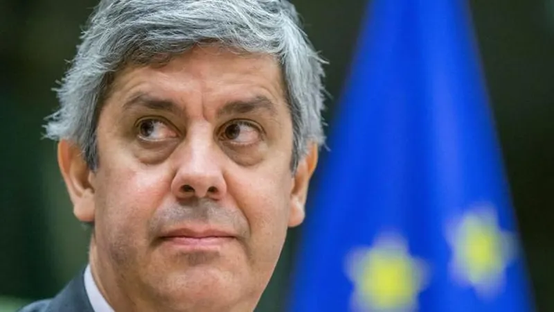 Ministro das Finanças esteve hoje no Parlamento Europeu. Foto EPA