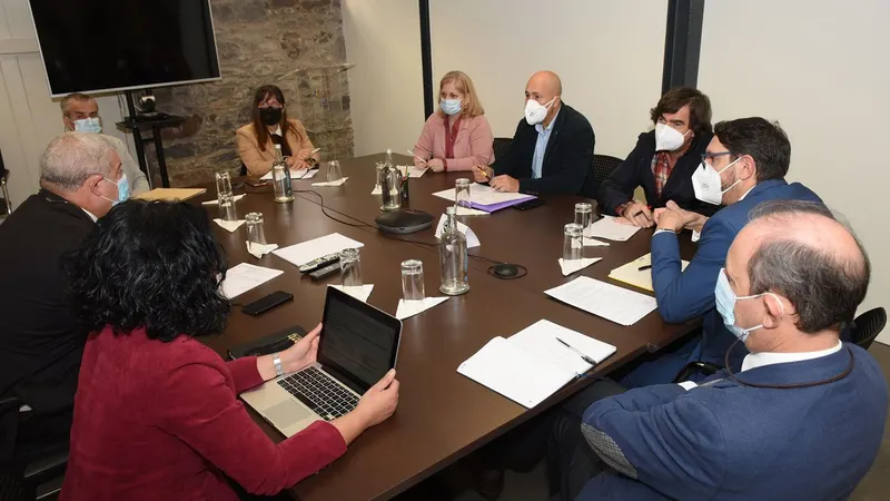 Fotografia da reunião realizada ontem.&nbsp; &nbsp;Foto DR/SRSPC