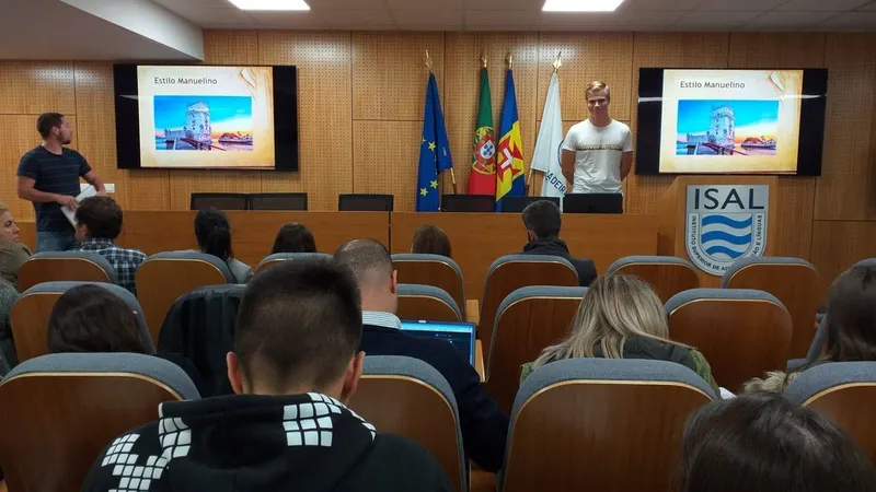 Imagem de uma de várias iniciativas que têm decorrido no ISAL.