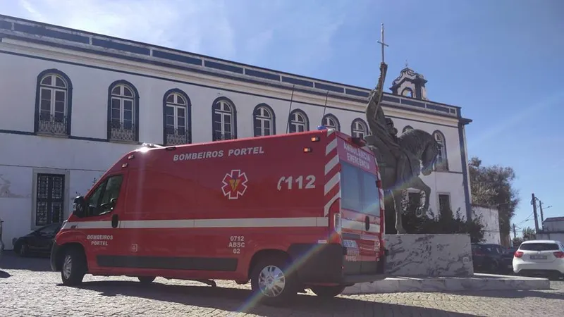 Foto DR/Bombeiros Voluntários de Portel