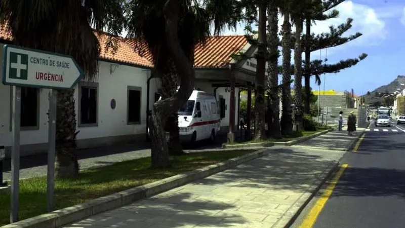 O homem já se encontrava no Centro de Saúde. 