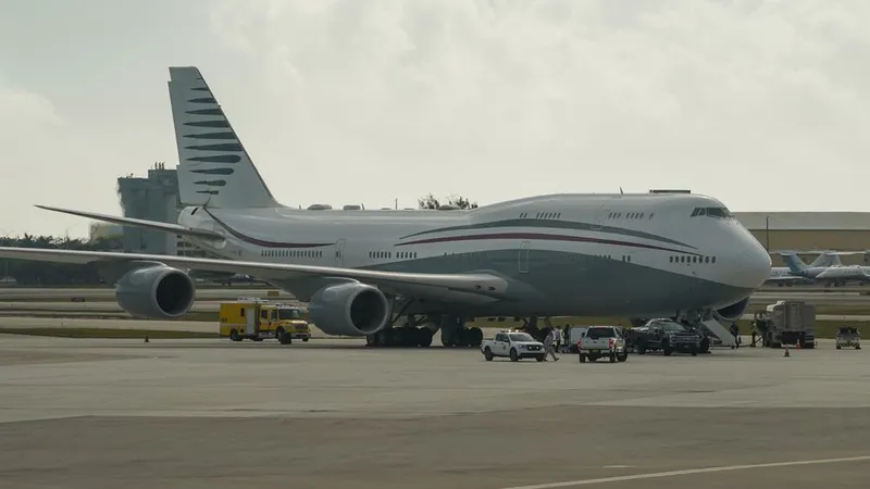 Trump quer um avião como este para fazer de Air Force One.&nbsp; &nbsp;Foto&nbsp;Leonard Zhukovsky / Shutterstock.com