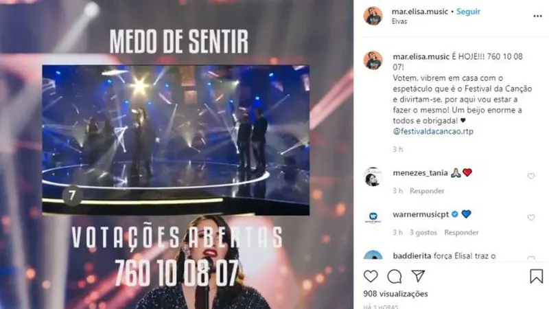 Foto Instragram Elisa