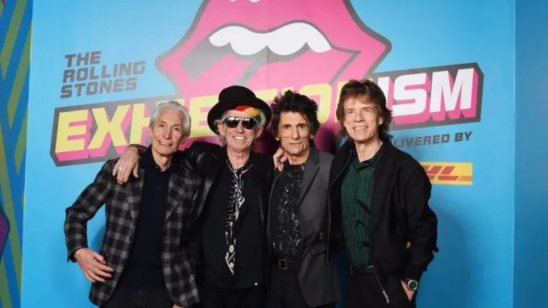 O quarteto veterano do Rock. Foto DR