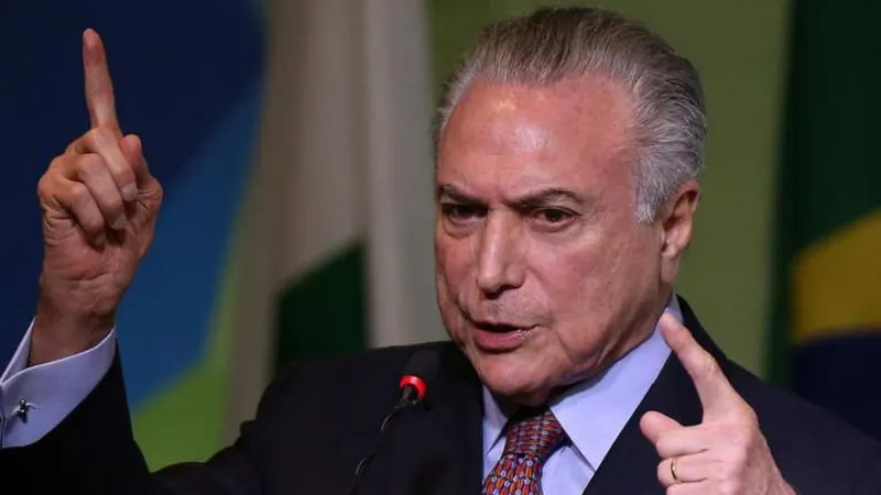 O anúncio foi feito, hoje, pelo Presidente do Brasil, Michel Temer.