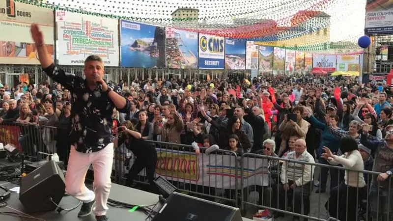 João Quintino actuou para mais de 22 mil pessoas.
