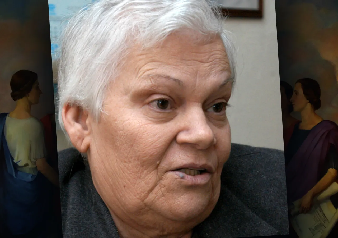 Maria José Correia, década de 2000. Foto do site https://www.biografiasdamadeira.com/ de Paulo Camacho.