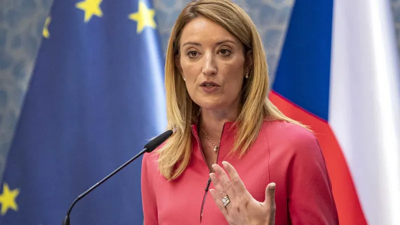 Presidente do Parlamento Europeu, Roberta Metsola