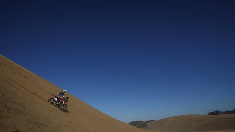 Alexandre Azinhais no Dakar2022<br>