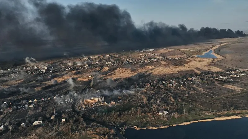 Rússia teve primeira vitória em meses.&nbsp; &nbsp;Foto DR/Ukraine Now