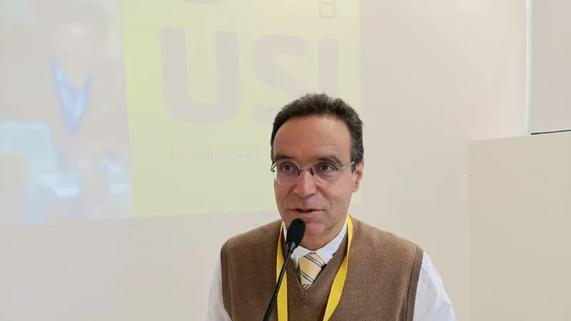 Paulo Marcos, presidente da direcção do SNQTB.&nbsp; &nbsp;Foto DR/Facebook