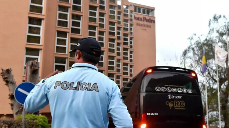 O Dom Pedro Ocean Beach Hotel, em Machico, foi um dos estabelecimentos hoteleiros requisitados pelo Governo da Madeira nesta nova fase da do combate à Covid-19. Foto ASPRESS