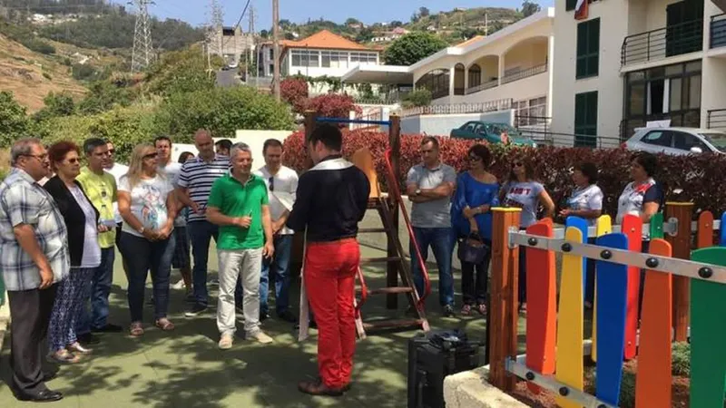 Filipe Sousa falou do assunto durante a apresentação do renovado Parque Infantil da Assomada.