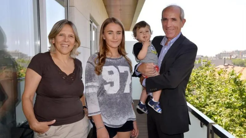 Graça Pinho, Kateryna Ponomarenko e Fernando Pinho. Foto João Manuel Ribeiro/Global Imagens