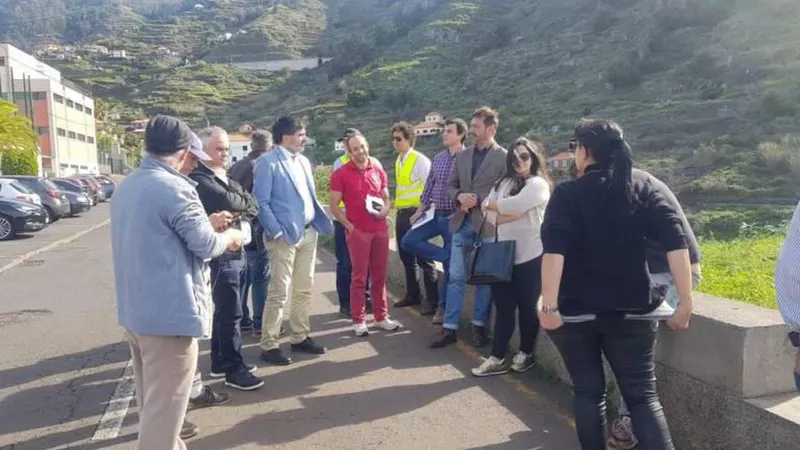 Amílcar Gonçalves esteve esta manhã no local.