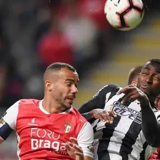 Jogo da I Liga entre SP Braga e Portimonense, no Estádio Municipal de Braga