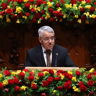 Filipe Sousa foi o único madeirense a discursar na Sessão Solene comemorativa dos 50 anos da Constituição da República Portuguesa.&nbsp;