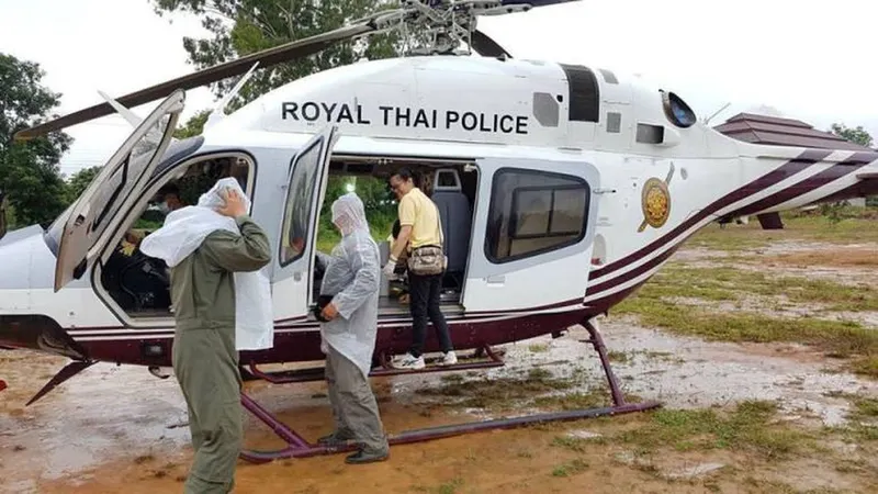 Foto POLICE THAILAND NEWS/via REUTERS