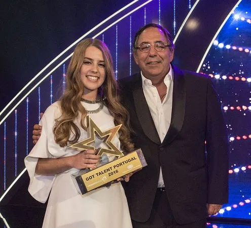 A cantora madeirense venceu o 'Got Talent Portugal', em 2016.