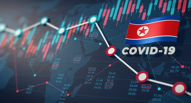 Desde Janeiro de 2020, o regime de Kim Jung-un tem mantido as fronteiras fechadas para impedir ao contágio do SARS-Cov-2, agravando a crise no país.&nbsp; &nbsp;Foto Shutterstock