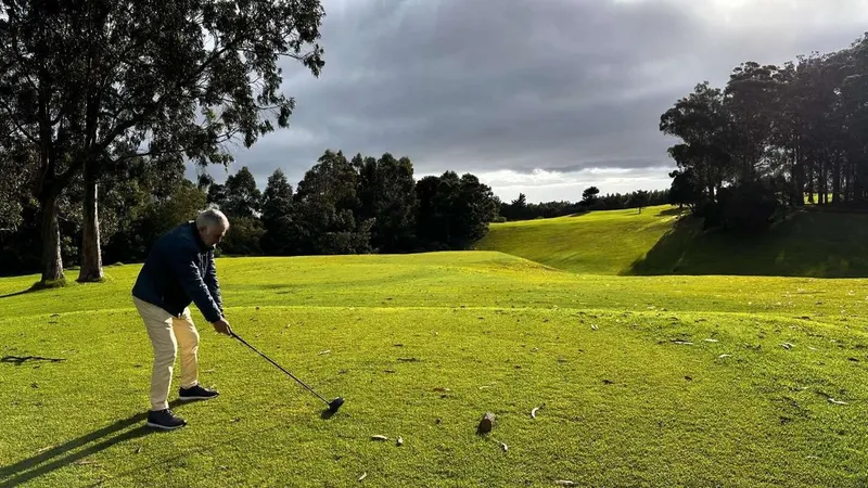 Ingleses rendidos ao golfe no Porto Santo
