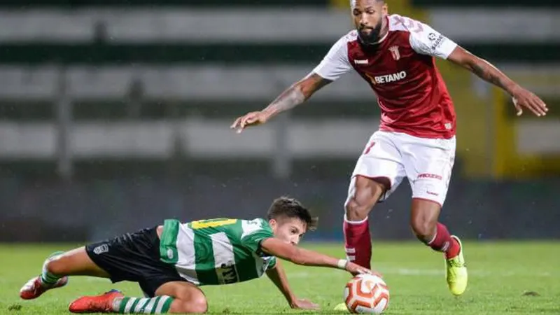 O Braga bateu o Leça esta noite por 1-3. FOTO FERNANDO VELUDO/LUSA