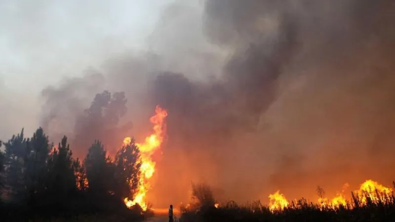 No Pombal, a situação também está hoje complicada. Foto Lusa