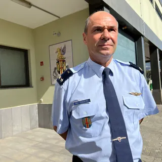 Comandante Operacional da Madeira, major-general Rui Tendeiro