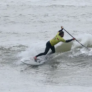 Rúben Afonso em competição no dia de ontem.