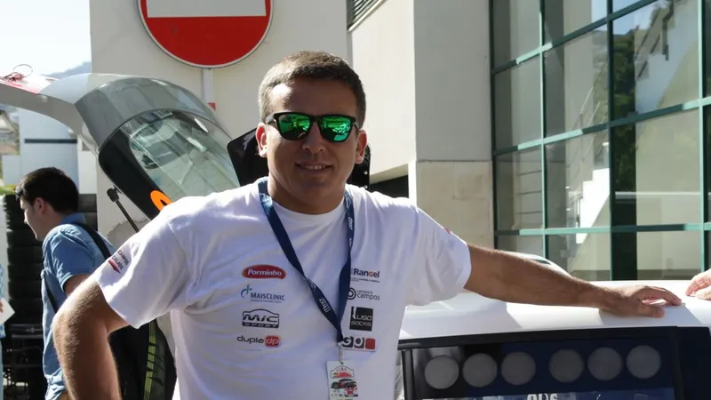Miguel Campos participou na edição de 2016 do Rali Vinho da Madeira