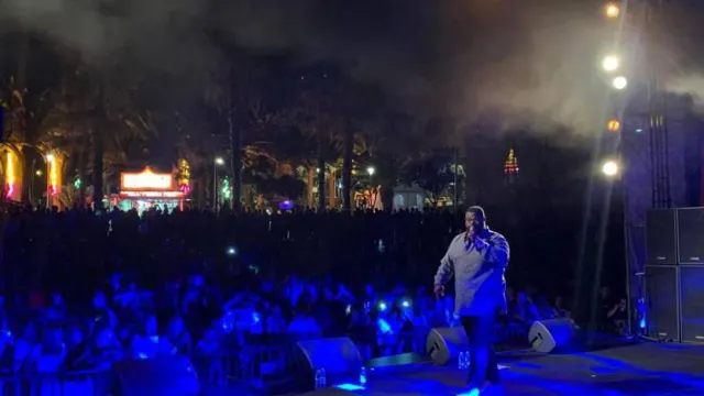 Artista nacional Matay deu showcase.